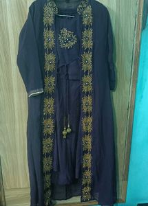 Purple Ethnic Skirt