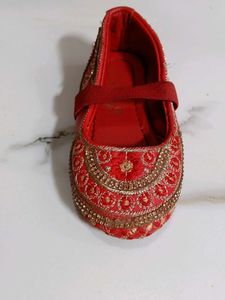 Sparkly Red Baby Shoes