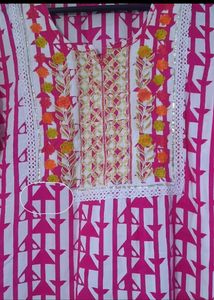 Full Kurta Set With Dupatta Last Sell
