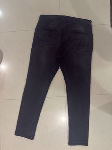 Spykar’s Black Wash Denim Jeans