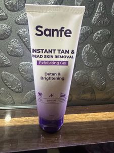 Sanfe Instant Tan & Dead Skin Removal Gel( i used