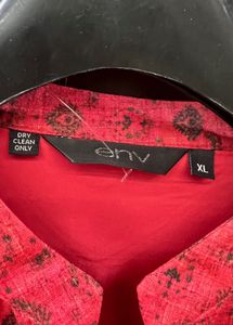 Elegant Red Printed Kurta
