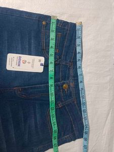 Dark Blue Denim Jeans