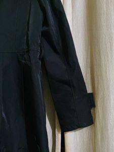Elegant Black Trench Coat