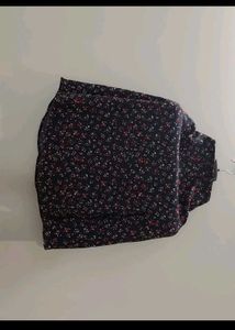 Cute Floral Mini Skirt