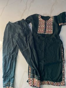 Kurta Set Green