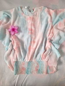 Boho Tie-Dye Crop Top