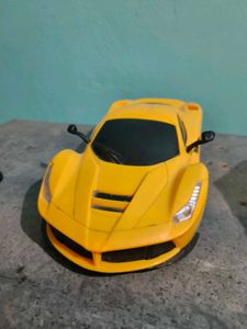 Yellow Toy Sports Car