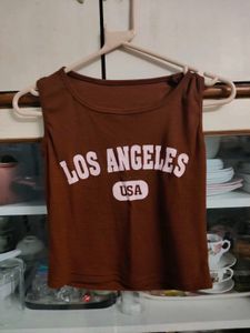Los Angeles USA Graphic Tank Top