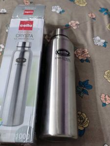 Cello  Steel Bottle It's Cold Water Ideal Fridge