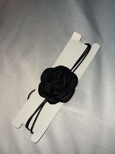 Black Rose choker necklace