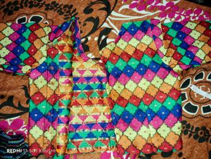 multi colour blouse