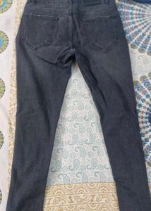 Dark Gray Slim Fit Jeans