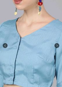Designer Bell Sleeve Crop Top &amp; Skirt Set