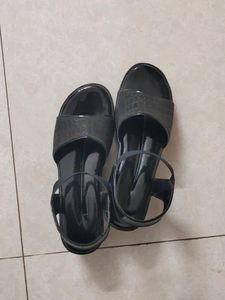 Brand New Black Platform Heels / Wedges