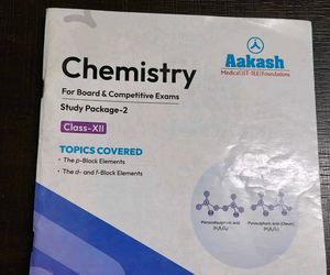 Aakash Chemistry Study Package-5 books Class XII