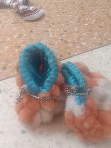 Cozy Furry Baby Boots