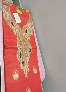 Stunning Embroidered Kurta Material