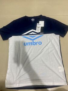 Umbro Navy & White Graphic T-Shirt