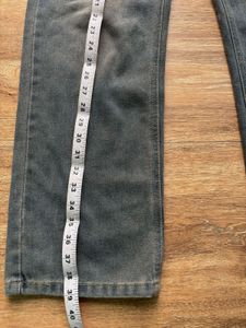 Vintage Wash straight Jeans