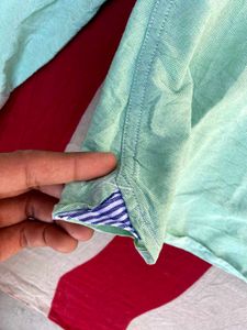Jean Paul Mint Green Button-Down Shirt