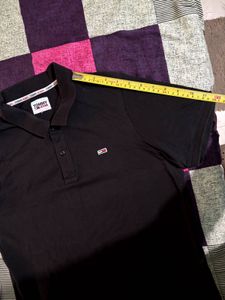 Tommy Hilfiger Black Polo Shirt