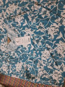 Beautiful Blue Floral Kurta