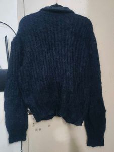 Cozy Knit Zip-Up Jacket