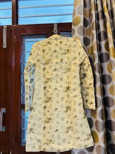 Men's Printed indo-western with Dhoti