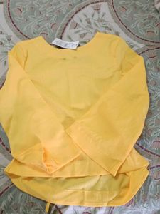 Vibrant Yellow Top