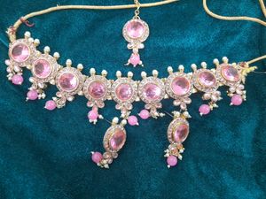 Pink Jewellery Set