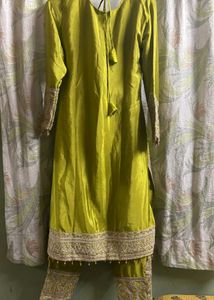 🎉Elegant Green Kurta Set