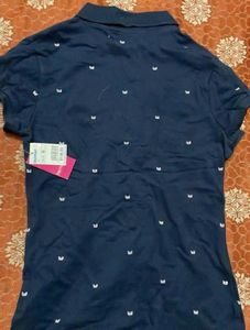 women micro print polo shirt 725 originals