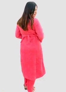 Woollen Fur Kurta Plazo Set