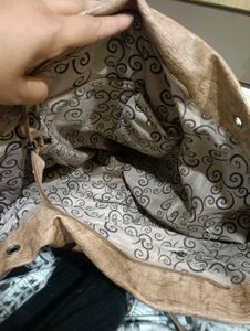 Stylish Studded Hobo Bag