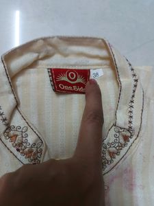 One Piece Kurta,new N Fresh, But Light Staind