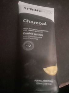 Spring Bloom Charcoal Face Wash