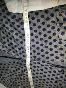 Polka Dot Blazer Winter Light