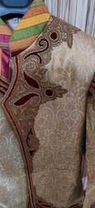 sherwani beautifully designed Used Only Once