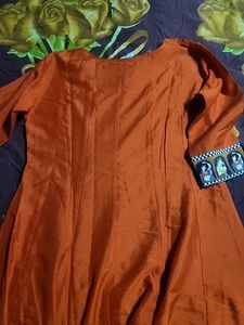 Elegant Orange Kurta