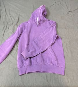 purple hoodie
