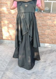 Elegant Black Ethnic Gown