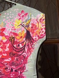 Vibrant Floral Print Kurta