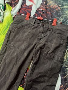 Brown Suede Pants
