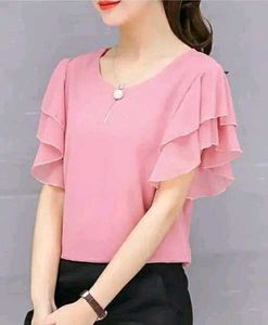 Rose pink Tops & tunics For a outstanding look...