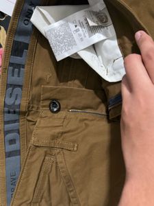 Diesel Cargo Pants Brown