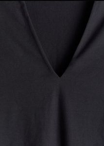 H&amp;M Black V-Neck Long Sleeve Bodysuit | Like New |