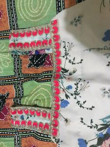 Georgette Sleeveless Kurti Hardly Worn