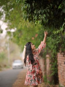 Floral Off-Shoulder Mini Dress
