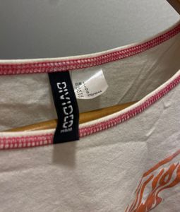 H&amp;M Butterfly Crop Top